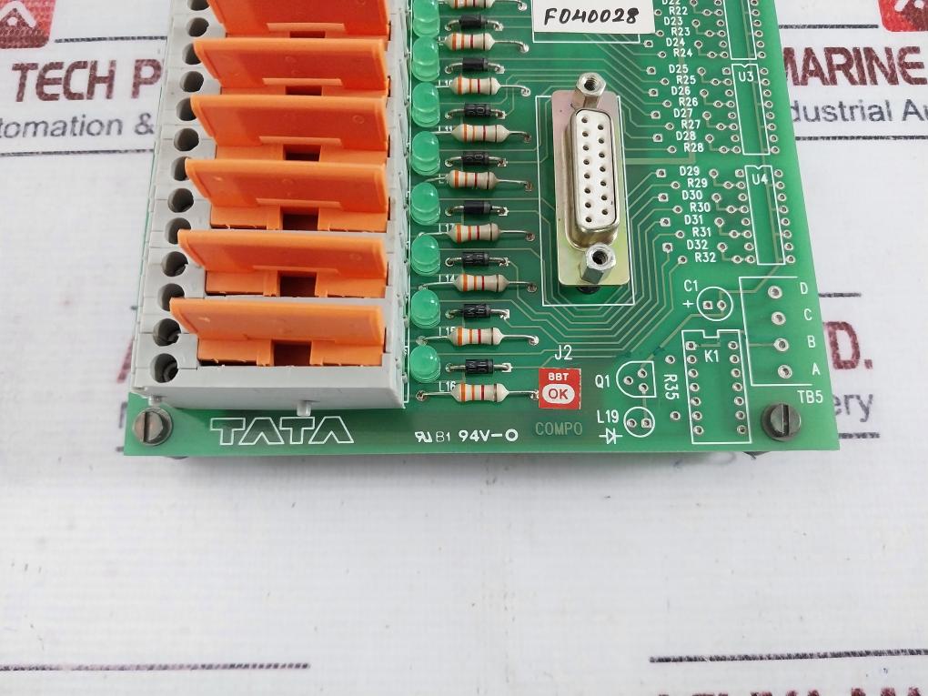 Honeywell Dpcb21010002 Printed Circuit Board Module Rack Slots Rev. A