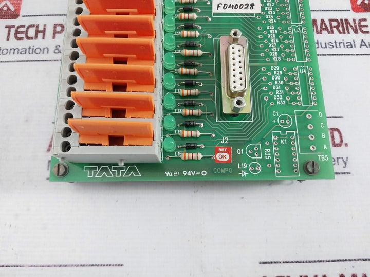 Honeywell Dpcb21010002 Printed Circuit Board Module Rack Slots Rev. A