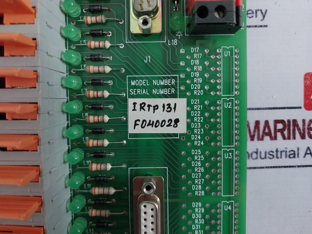 Honeywell Dpcb21010002 Printed Circuit Board Module Rack Slots Rev. A