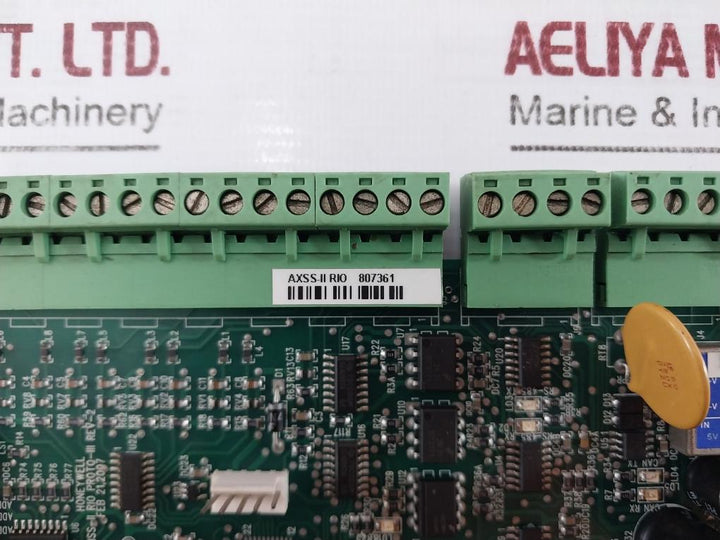 Honeywell Dpcb21070103 Pc Circuit Board Rev 2 Apcb06R1O101 P-v0-2 08060355
