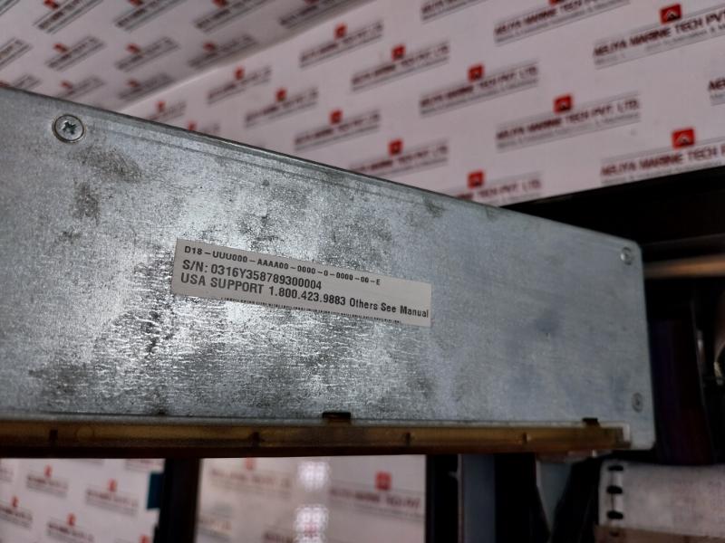 Honeywell Dpr180 Chart Data Recorder D18-uuu000-aaaa00-0000-0-0000-00-e, 50/60hz