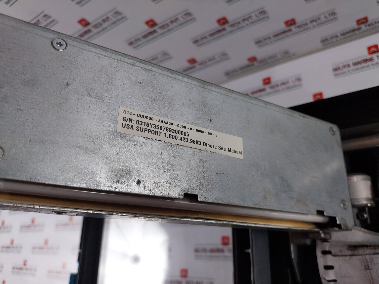 Honeywell Dpr180 Digital Strip Chart Paper Recorder 0358789300005