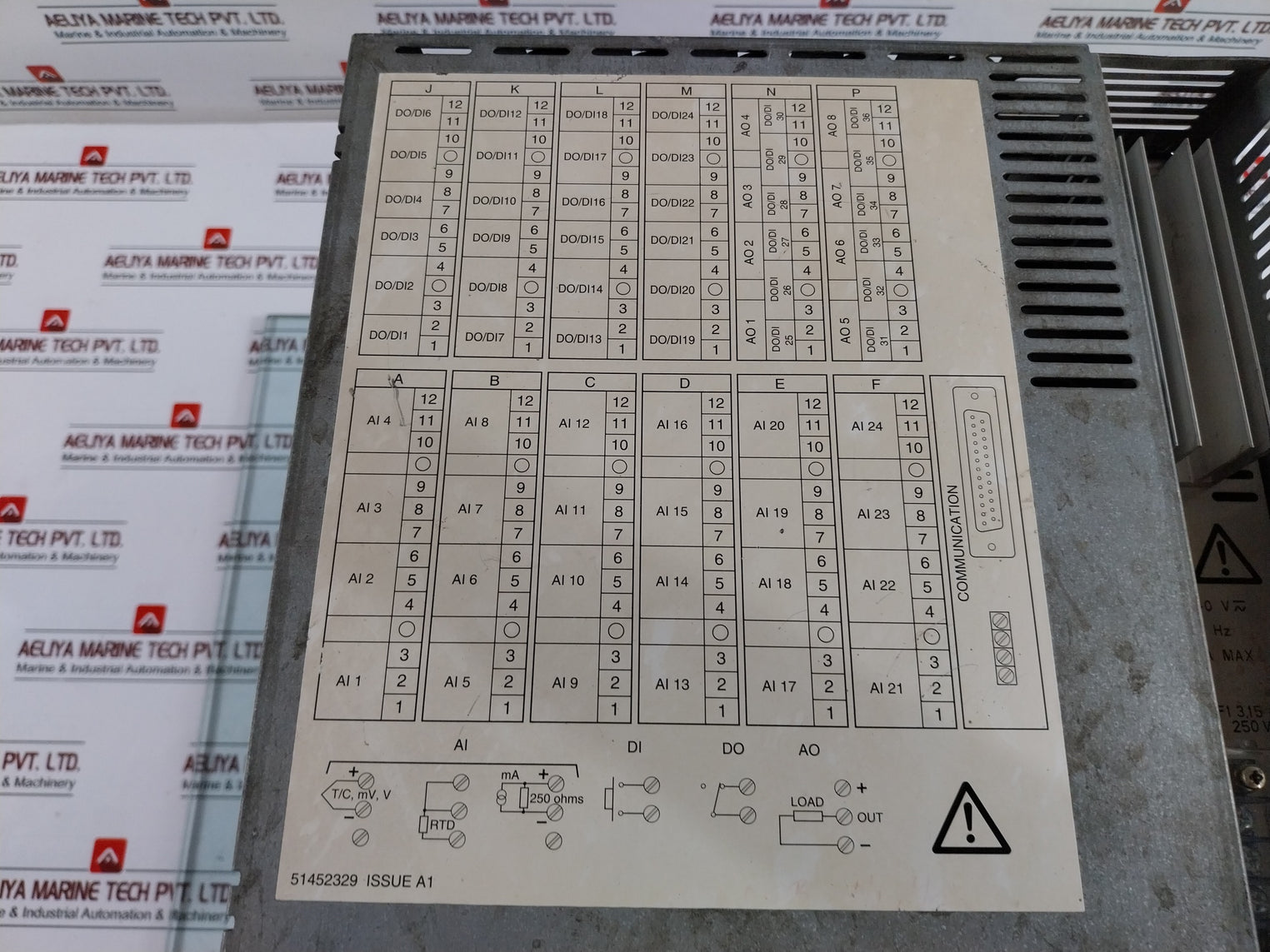 Honeywell Dpr180 Digital Strip Chart Paper Recorder 0358789300005