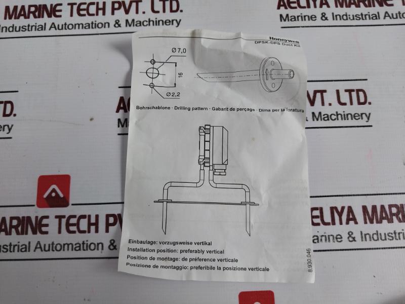 Honeywell Dps1000 Differential Pressure Switch