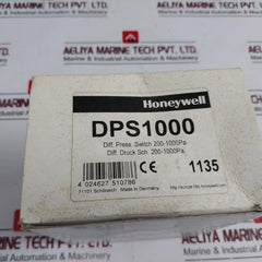 Honeywell Dps1000 Differential Pressure Switch