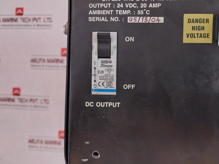 Honeywell Dpsu11130044 Dc Regulated Power Supply 115Vac 15V 8.5 Amp Max 24Vdc