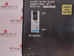 Honeywell Dpsu11130044 Dc Regulated Power Supply 115Vac 15V 8.5 Amp Max 24Vdc