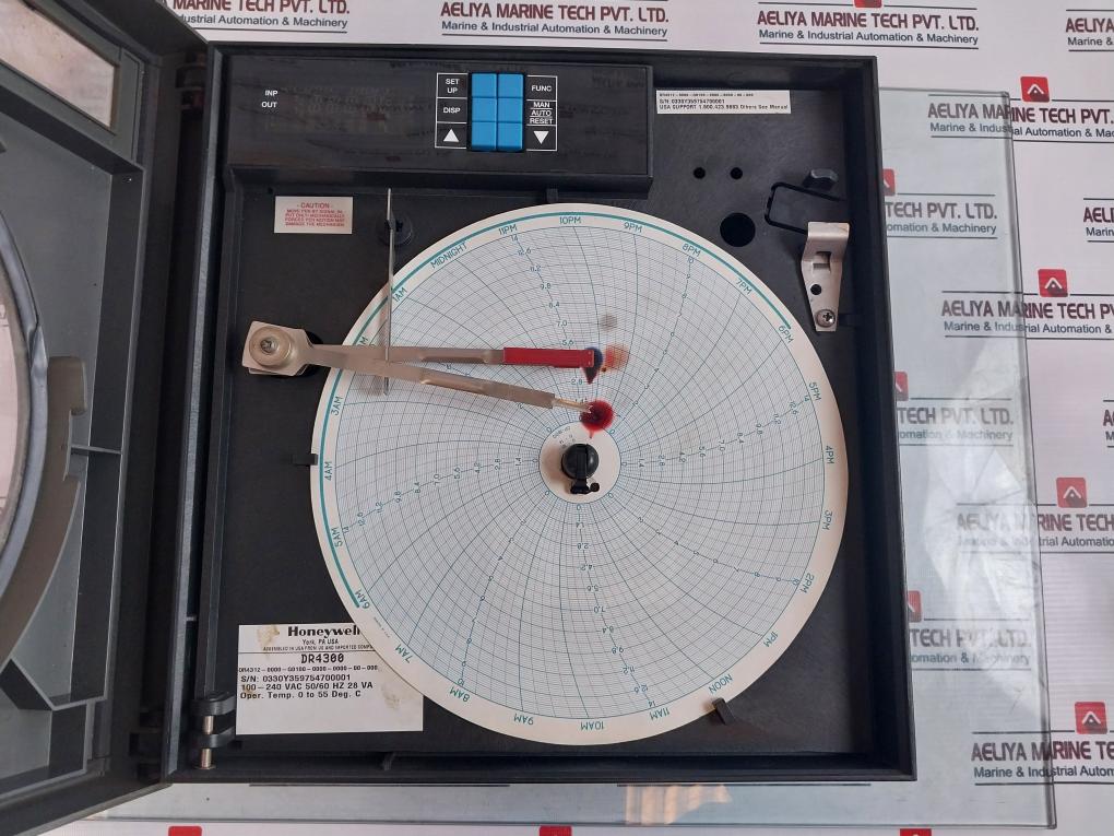 Honeywell Dr4300 Chart Recorder 51404955-002 C