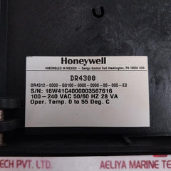 Honeywell Dr4300 Circular Chart Recorder Rev C 24V 50Ma 100-240Vac 50/60Hz 28Va
