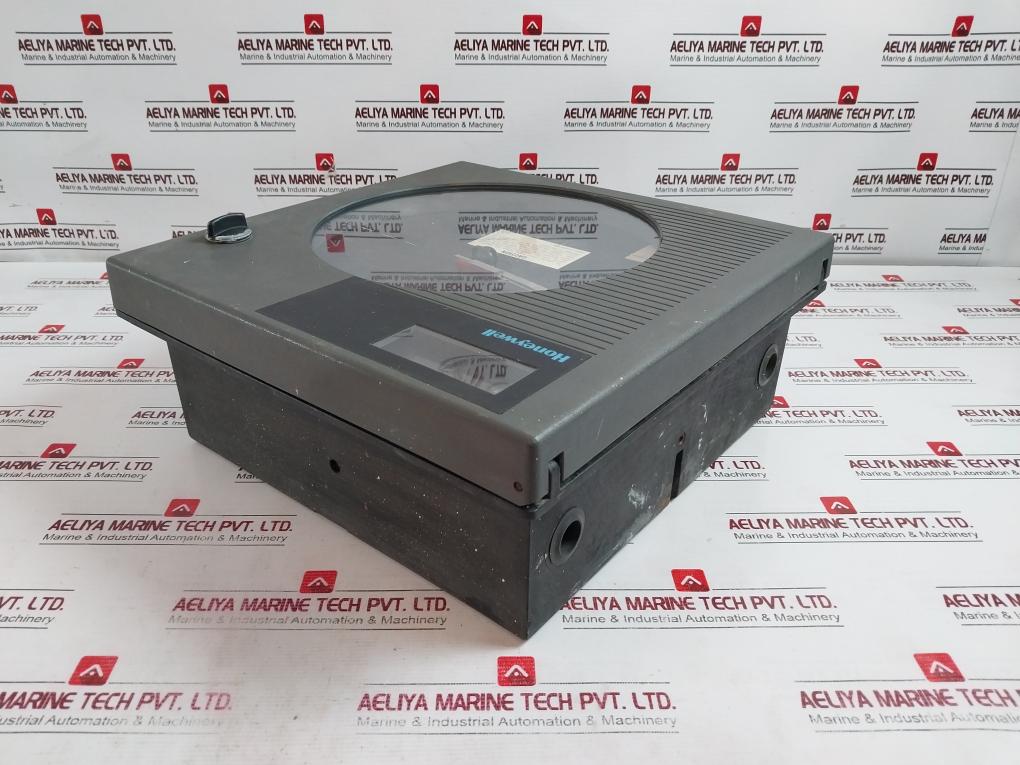 Honeywell Dr4300 Circular Chart Recorder Rev C 24V 50Ma 100-240Vac 50/60Hz 28Va