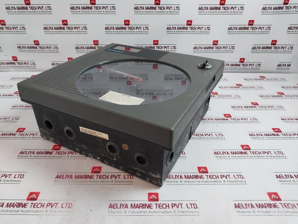 Honeywell Dr4300 Circular Chart Recorder Rev C 24V 50Ma 100-240Vac 50/60Hz 28Va