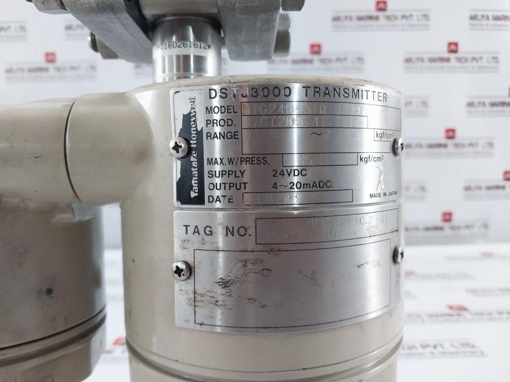 Honeywell Dstj3000 Differential Pressure Transmitter Tg240-a1Q-00000-2