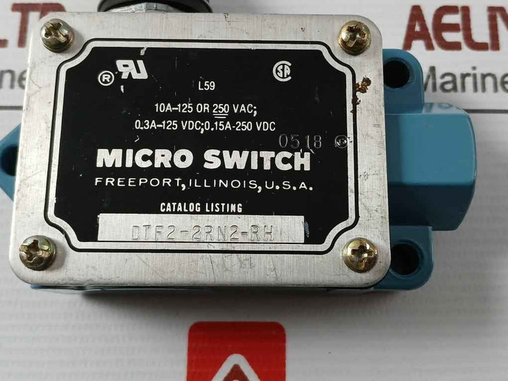 Honeywell Dtf2-2Rn2-rh Micro Switch