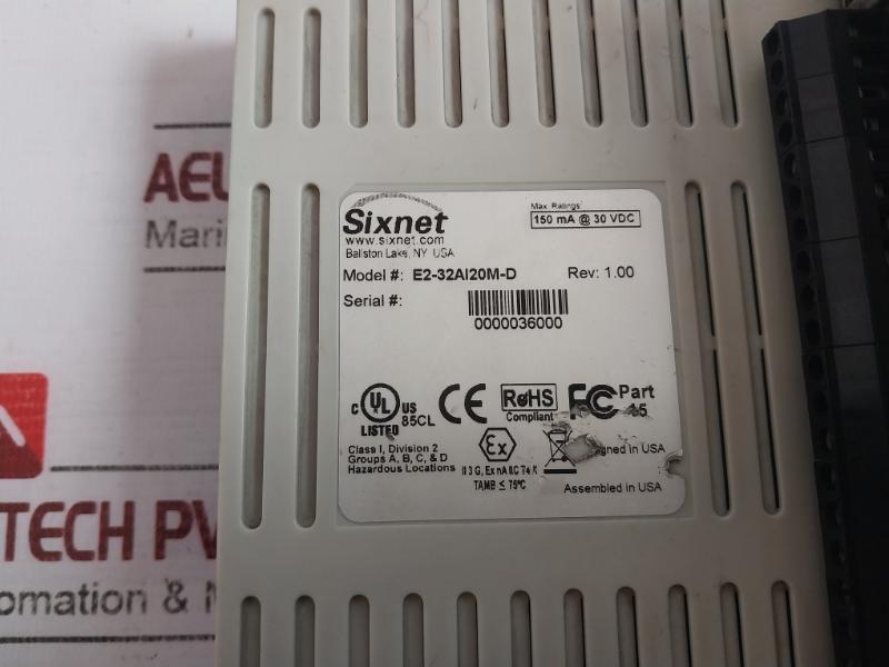 Honeywell E2-32Ai20M-d Analog Input Module Rev. 1 150Ma 30Vdc