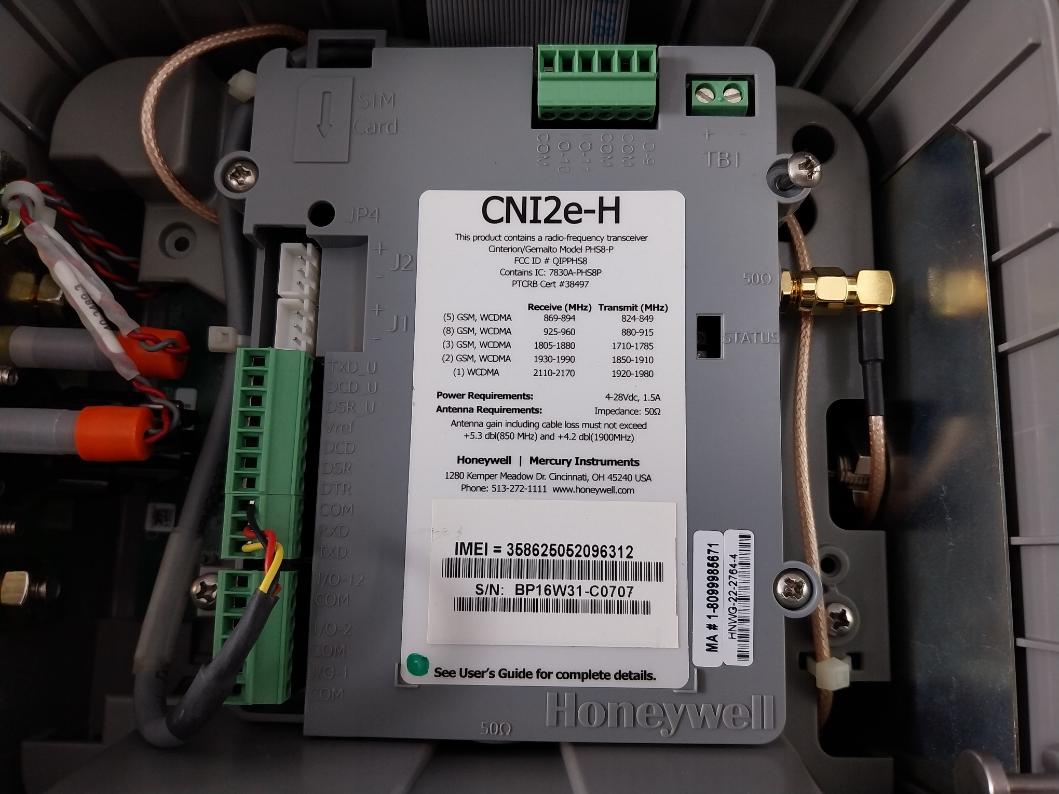 Honeywell Ec350 Gas Volume Corrector 22-1164 0-100Psig 5-15Vdc 54Mw 7.5W 4-9Vdc