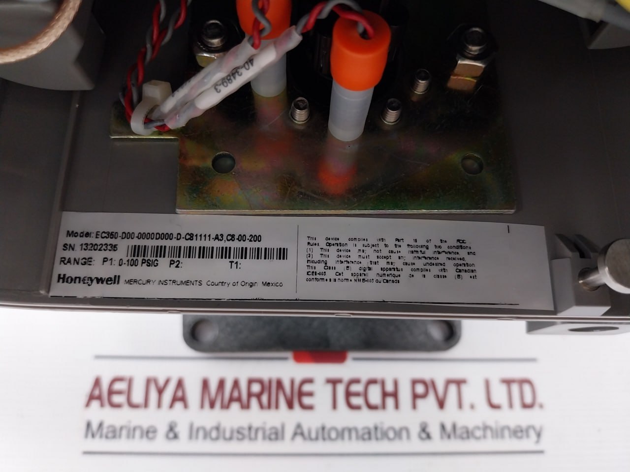 Honeywell Ec350 Gas Volume Corrector 22-1164 0-100Psig 5-15Vdc 54Mw 7.5W 4-9Vdc