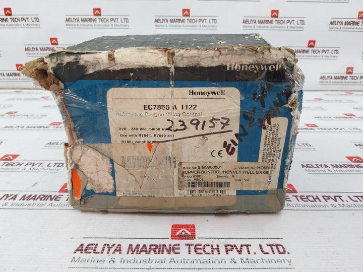 Honeywell Ec7850 A 1122 Burner Control