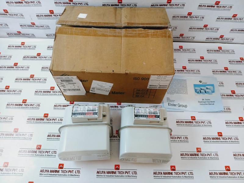 Honeywell Elster Bk-g1.6 Diaphragm Gas Meter Instruction Manual