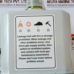 Honeywell Elster Bk-g1.6 Diaphragm Gas Meter Instruction Manual