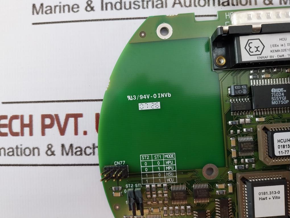 Honeywell Enraf 2558.914-1 Printed Circuit Board Optional Board Hcu 1 Pc