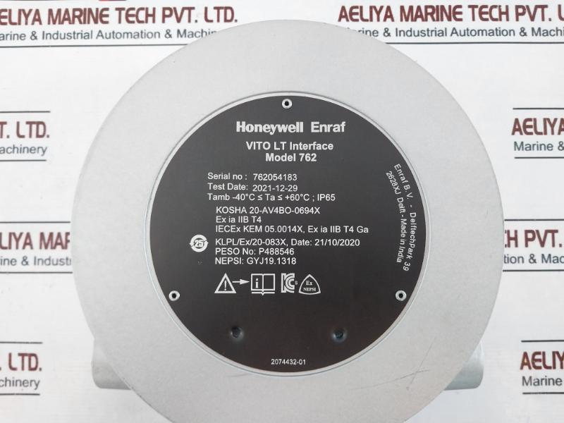 Honeywell Enraf 762 Vito Lt Interface Module (Only Case)