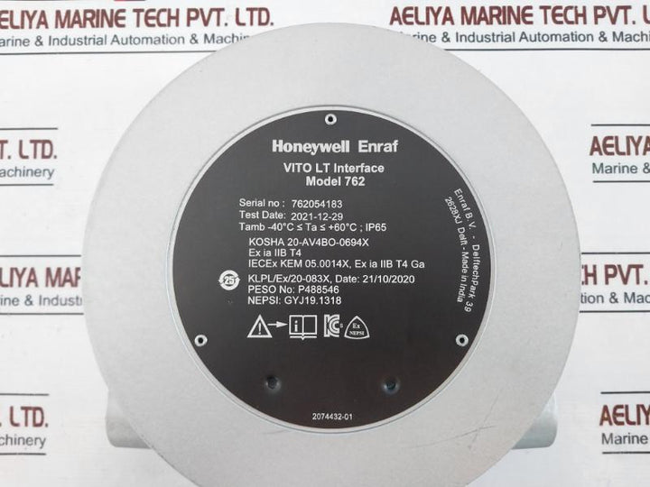Honeywell Enraf 762 Vito Lt Interface Module (Only Case)