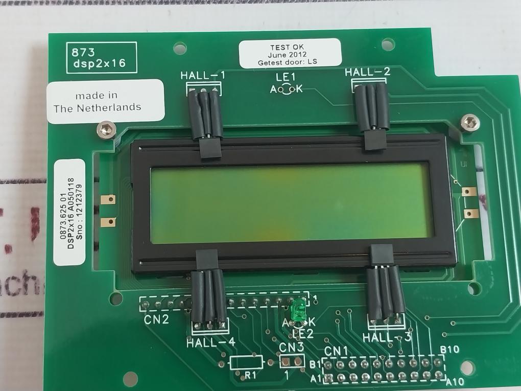Honeywell Enraf Dsp2X16 Display 0873.625 01