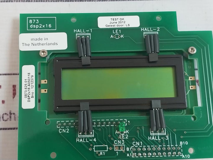 Honeywell Enraf Dsp2x16 Display 0873.625 01
