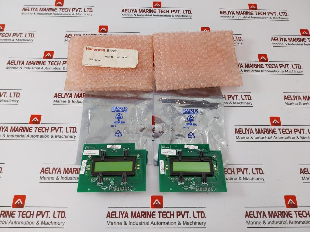 Honeywell Enraf DSP2X16 Display Printed Circuit Board 0873.625 01 94V-0