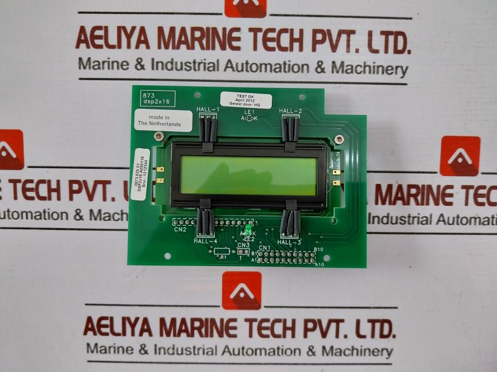Honeywell Enraf DSP2X16 Display Printed Circuit Board 0873.625 01 94V-0