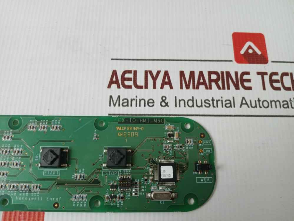 Honeywell Enraf Ex-io-hmi-msc Printed Circuit Board F1255 Bs1571