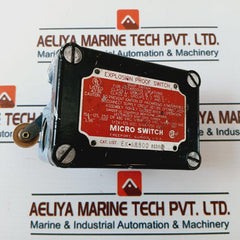 Honeywell Ex-ar800 Micro Snap Switch