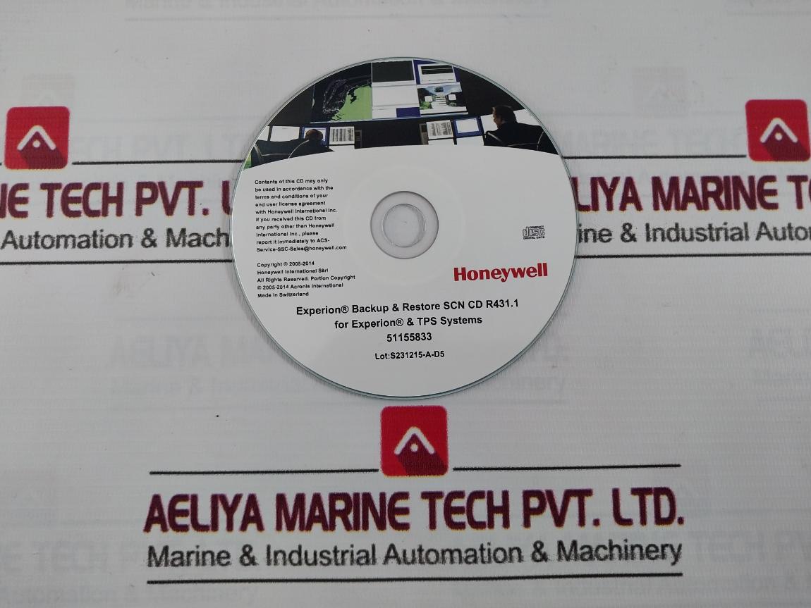 Honeywell Experion Backup-restore Media Kit R431 1-4N7Tzs2