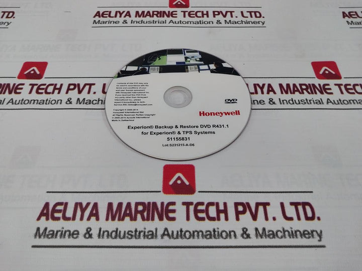 Honeywell Experion Backup-restore Media Kit R431 1-4N7Tzs2