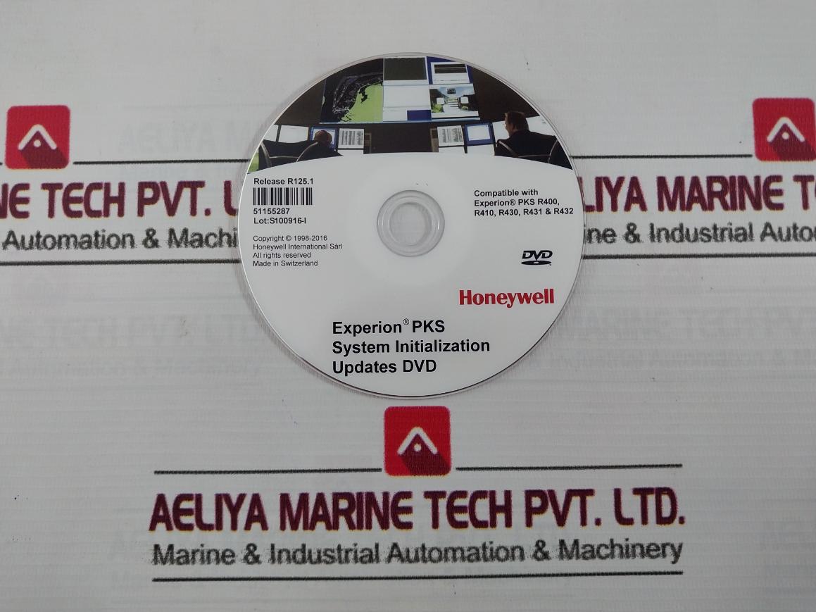 Honeywell Experion Pks System Intialization Updates Dvd