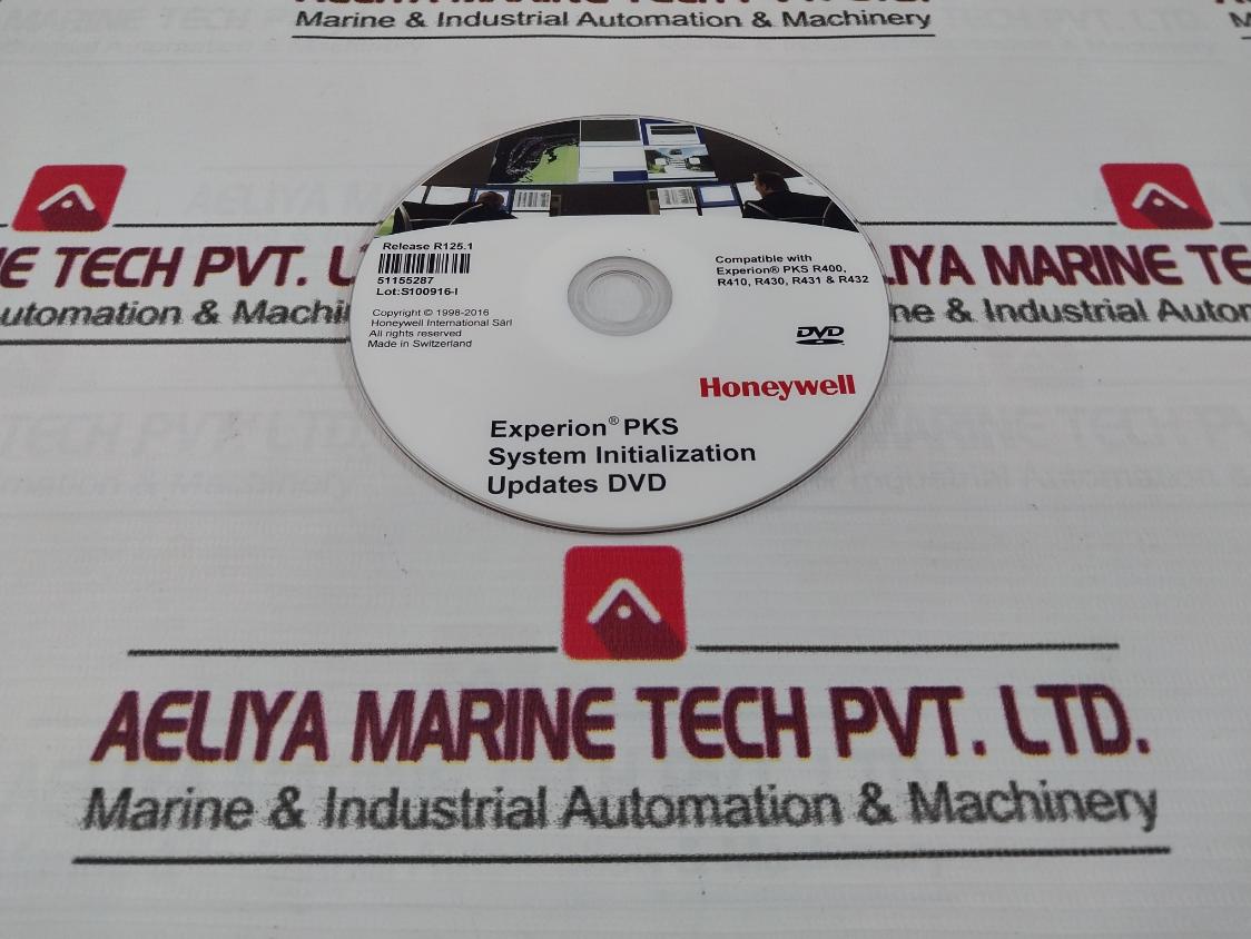 Honeywell Experion Pks System Intialization Updates Dvd