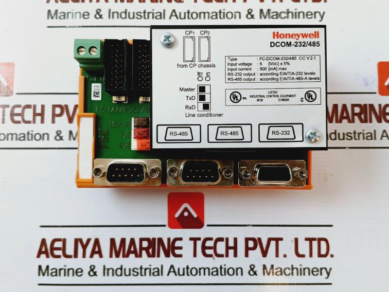 Honeywell Fc-dcom-232/485 Communication Interface Module 5Vdc/ 500Ma