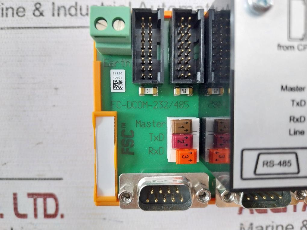 Honeywell Fc-dcom-232/485 Interface Module 5Vdc/500Ma E168320 Iec 60947-7-2
