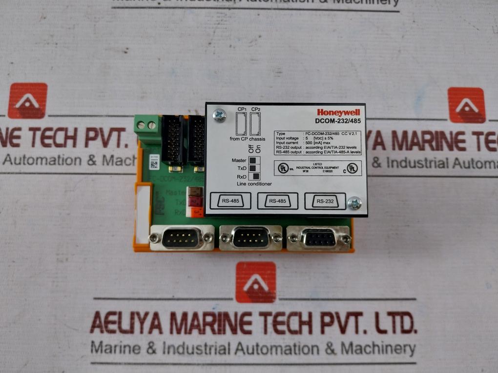 Honeywell Fc-dcom-232/485 Interface Module 5Vdc/500Ma E168320 Iec 60947-7-2
