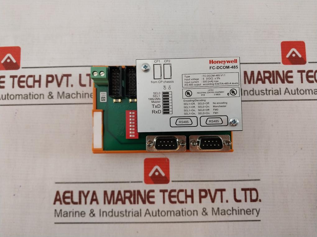 Honeywell Fc-dcom-485 Communication Interface Module Iec 60947-7-2 6192612924