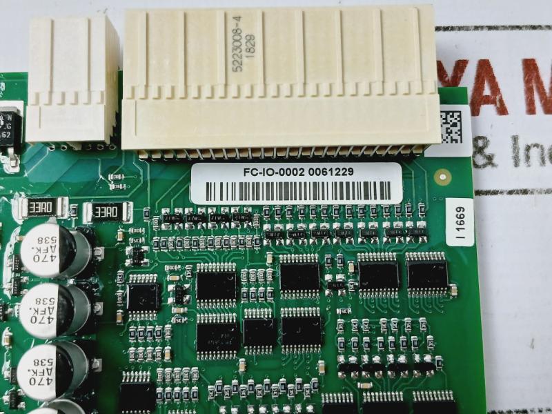 Honeywell Fc-io-0002 Safety Manager Extender I/O Module 5Vdc 100Ma Cc V1.1