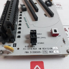 HONEYWELL FC-IOTA-R24 RIO IOTA Redundant IO Termination Assembly 24 VDC 10A