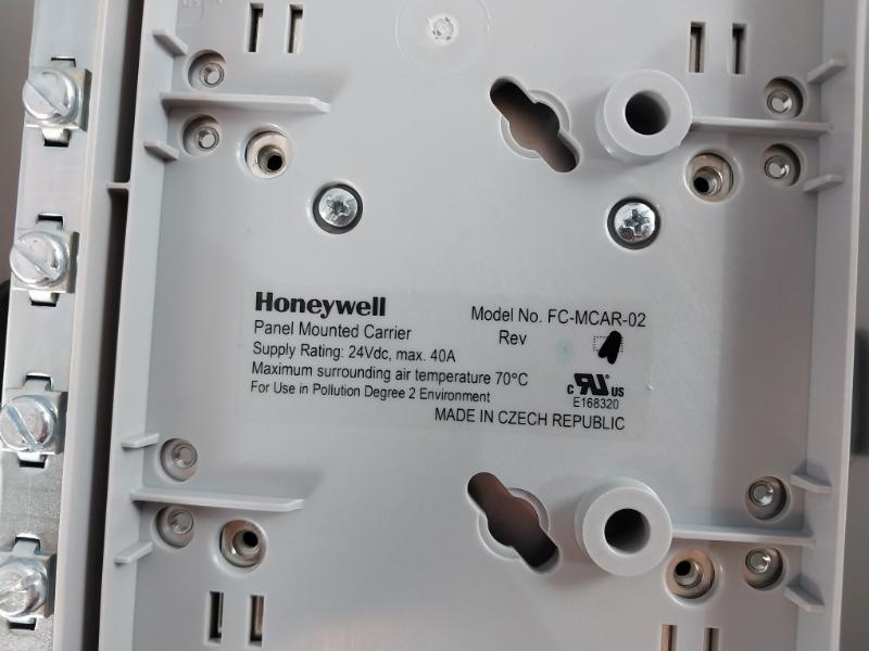 Honeywell Fc-mcar-02 Panel Mounted Carrier 24Vdc, 40A 51410077 A1 Zv1705214