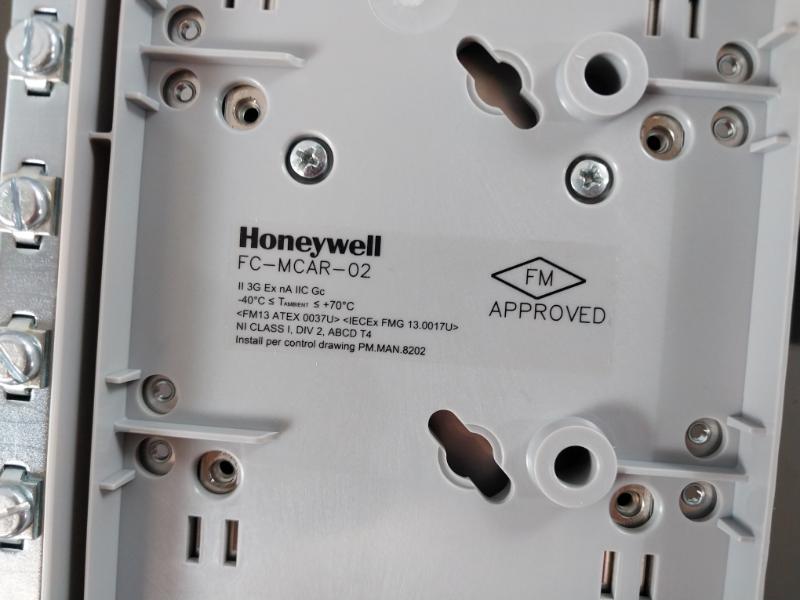 Honeywell Fc-mcar-02 Panel Mounted Carrier 24Vdc, 40A 51410077 A1 Zv1705214