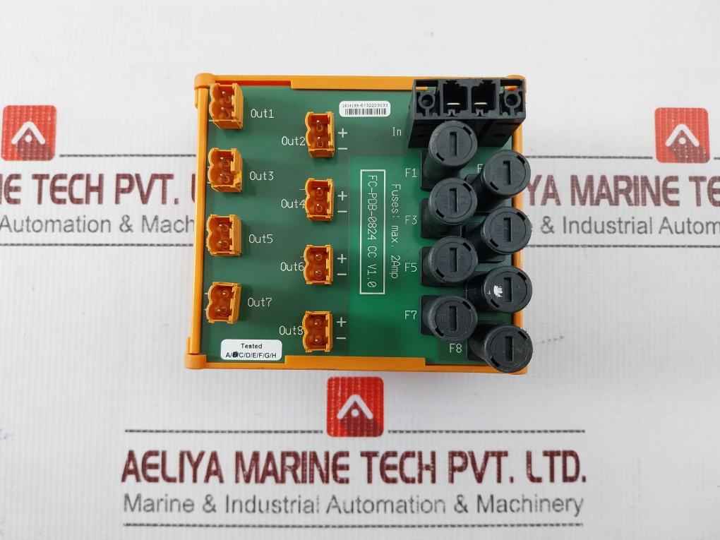 Honeywell Fc-pdb-0824 Power Distribution Board 24 V Dc/16A E168320