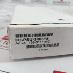 Honeywell Fc-psu-240516 Vero Power Supply Module V1.1 Psu-240516 20-32Vdc 5.2 A