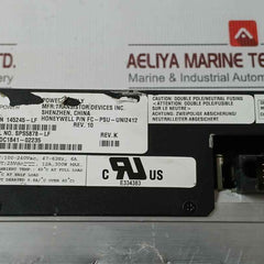 Honeywell Fc-psu-uni2412 Tdi Power Supply Unit Sps5878-lf 100-240vac 47-63hz 6a