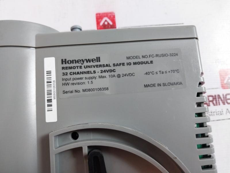 Honeywell Fc-rusio-3224 Remote Universal Safe I/o Module 32 Channels 24vdc