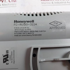 Honeywell Fc-rusio-3224 Remote Universal Safe I/o Module 32 Channels 24vdc