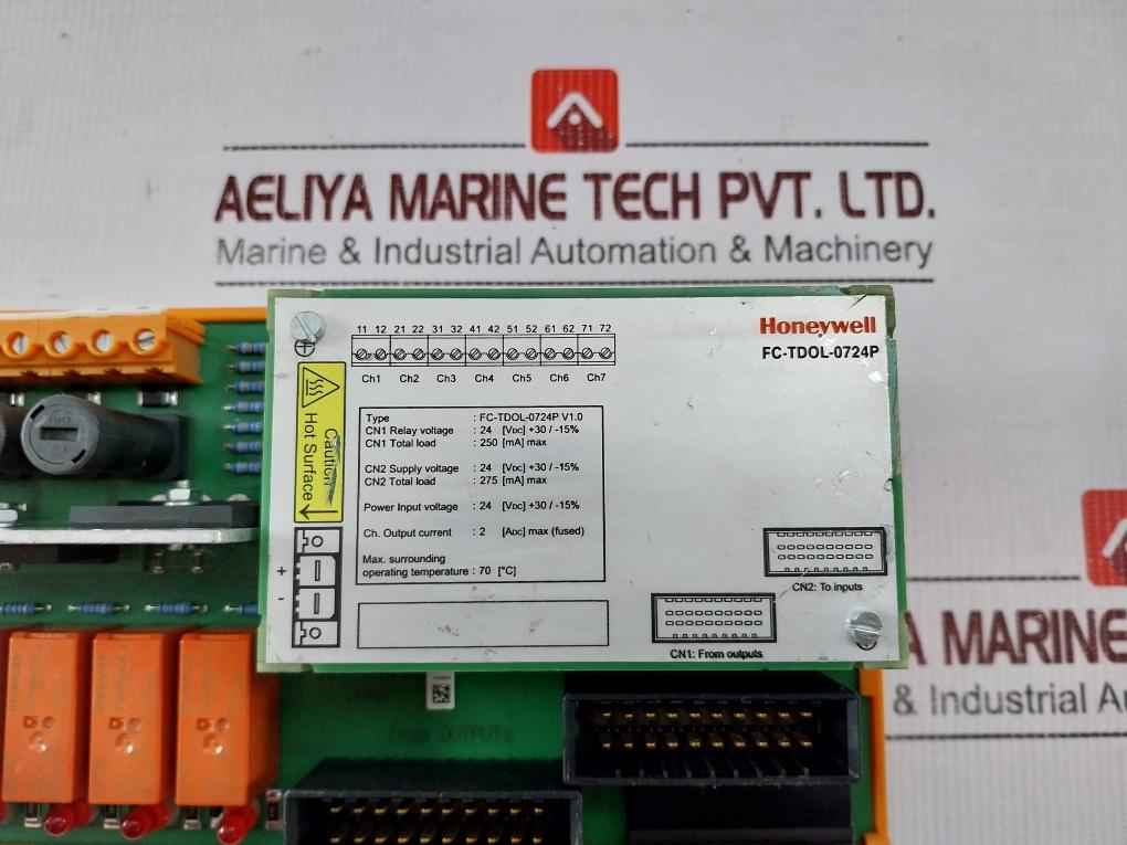 Honeywell Fc-tdol-0724P Analog Input Module 24Vdc Fc-tdol-0724P